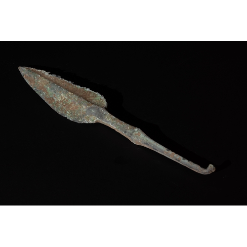 295 - A Luristani Bronze Sword from 2000 B.C. - 1200 B.C.

L: Approximately 29.5cm

Private Collector from... 