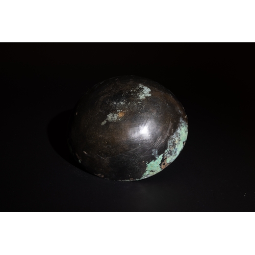 247 - A Bronze Age Ceremonial Bowl, Possibly Luristan Circa 11th-8th Century B.C.

D: Approximately 12.6cm... 