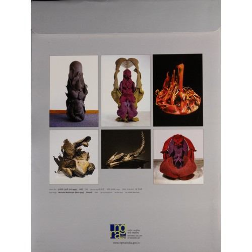 46 - A Collection of 6 Images of Contemporary Indian Artworks from the National Gallery of Modern Art.

I... 