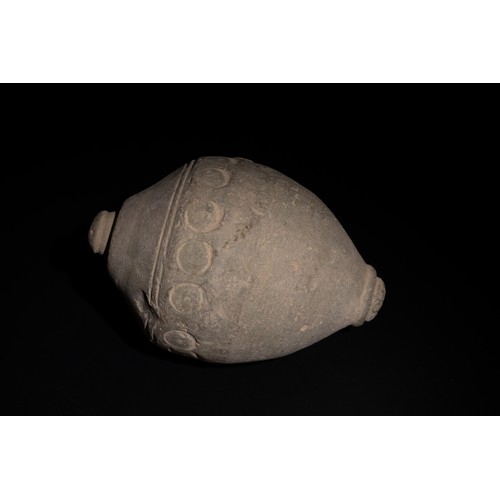 261 - A Lot of 3 Medieval Terracotta Containers Probably Used as Hand Grenades.

H: Approximately 11cm, 14... 