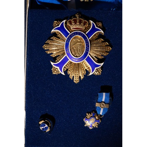 5 - An Order of Civil Merit Grand Cross Set, 20th Century.