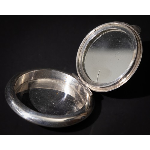 309 - An Islamic Iraqi Niello Silver Compact Mirror.

D: Approximately 6cm
63g

Provenance: Private W Lond... 