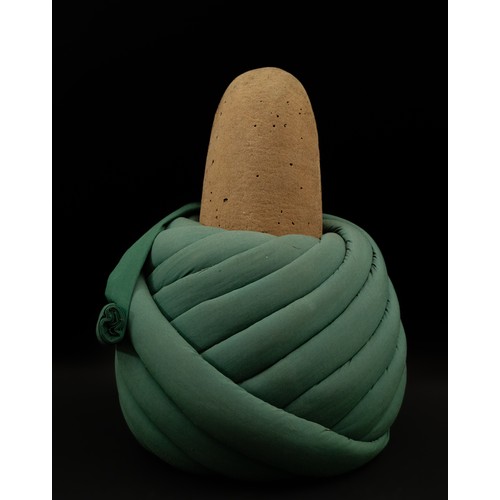 315 - An Islamic Turkish Sufi Sikke (Ceremonial Hat), 20th Century.

H: Approximately 51cm

Provenance: Pr... 