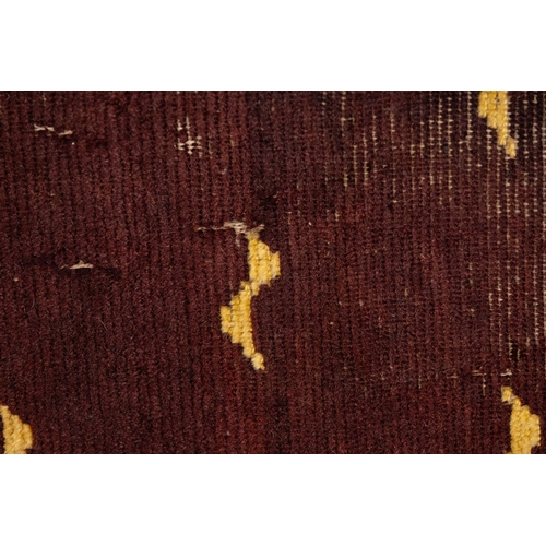 339 - A Chinese Tibetan Wool on Cotton Rug, 19th Century.

Approximately 158 x 90cm

This image shows a Ch... 