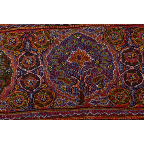 345 - A Persian Kermani Hand Embroidered Pateh Tapestry, 19th Century.

Approximately 170 x 120cm

Provena... 