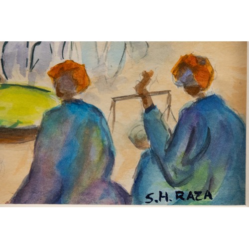 153 - An Indian Painting in the Style of S.H. Raza, 