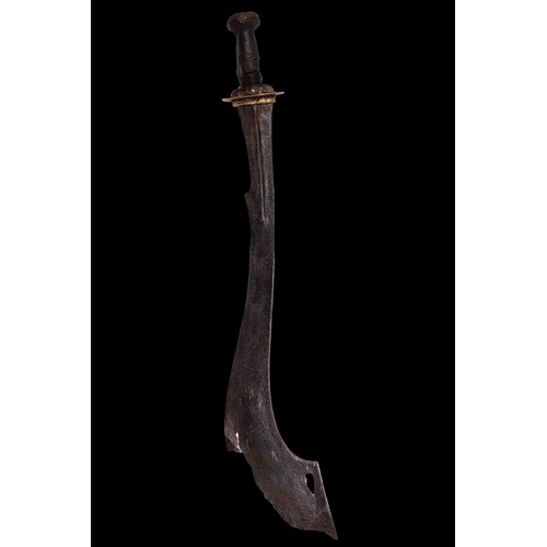 4 - A finely crafted ceremonial blade, originally used as a regalia of power during royal audiences in N... 