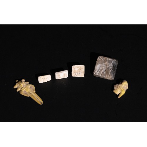 311 - **NO RESERVE**

A Collection of Six Indus Valley Harappan Artefacts, 2600–1900 BC.

A collection of ... 