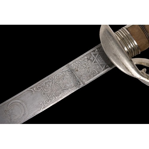 48 - **NO RESERVE**

A Wilkinson Sword of Bahawalpur with Silver-Plated Scabbard.

A British Wilkinson sw... 