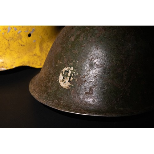 315 - **NO RESERVE**

A Lot of British WWII Volunteer Helmets.

A lot of two British volunteer helmets fro... 