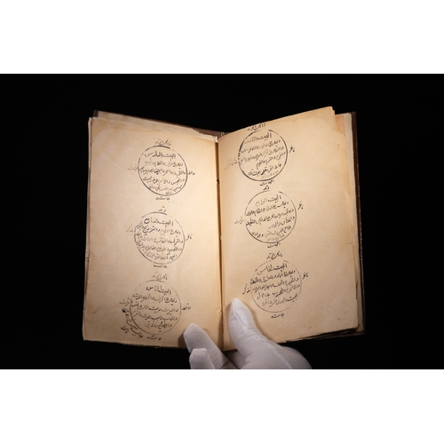 1 - A Persian Astrological Manuscript, 18th Century.

A Persian manuscript on astrology, bound in a red ... 