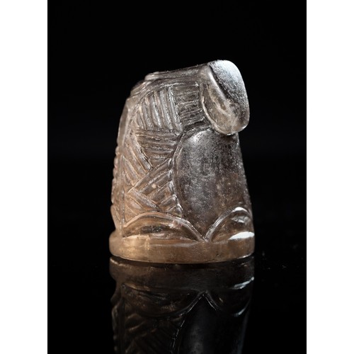 51 - An Islamic Rock Crystal Queen Chess Piece, 13th–16th Century

A finely carved Islamic chess piece in... 