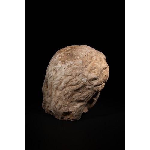 20 - A Roman Marble Head Depicting Antinous, 2nd Century AD.

A finely carved Roman marble head represent... 