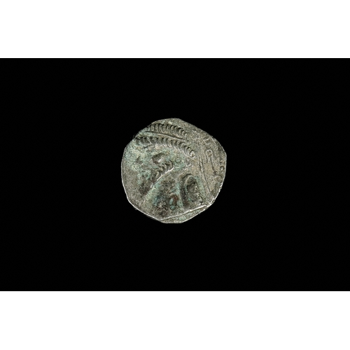 19 - An Illyrian Silver Tetradrachm of Khamaskouros, c. 54–32 BC.

A silver Illyrian tetradrachm attribut... 