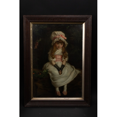 28 - A Continental Portrait Lithograph of a Young Girl, 19th Century.

A finely executed 19th-century Con... 