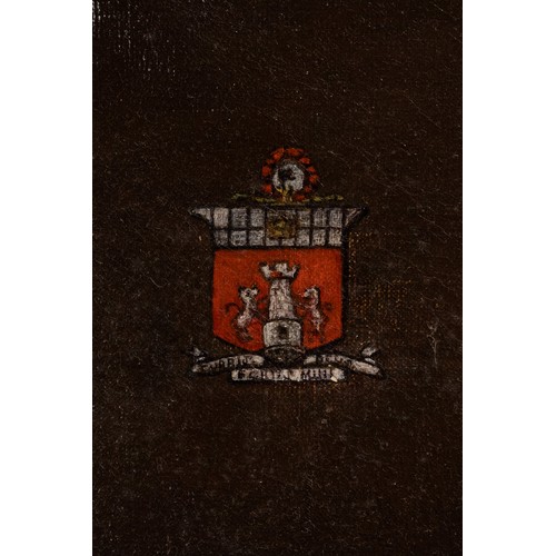57 - A Spanish School Portrait of a Cleric with the Arms of the Knights of Malta, Oil on Canvas, 19th Cen... 
