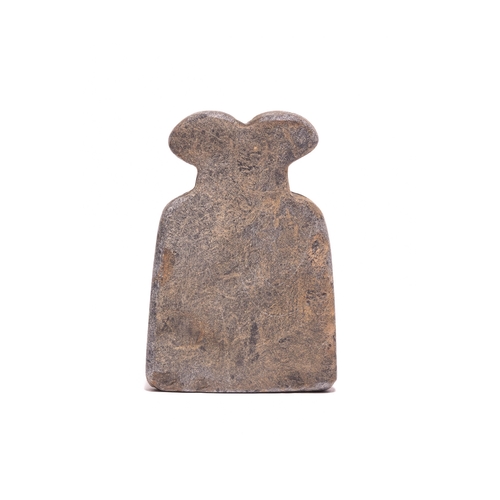 4 - An Early Dynastic Period Stone ‘Eye Idol’, Circa 3rd Millennium B.C..

Carved from a dense grey-brow... 