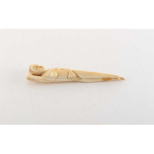 171 - Property of a gentleman - a Chinese carved ivory doctor's model, late 19th / early 20th century, 5.9... 