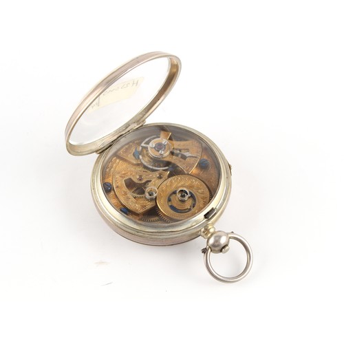 15 - The Henry & Tricia Byrom Collection - a 19th century pocket watch for the Chinese market, with doubl... 