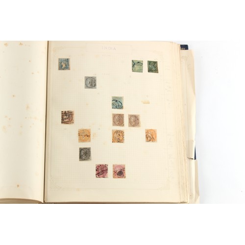 29 - Property of a lady - stamps - BRITISH EMPIRE: a mainly used collection in a blue springback album in... 