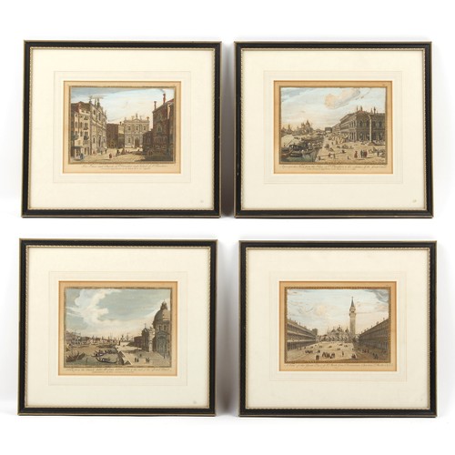 57 - Property of a lady - John Bowles (c.1701-1779) after Antonio Canale (Canaletto) and others - VIEWS O... 