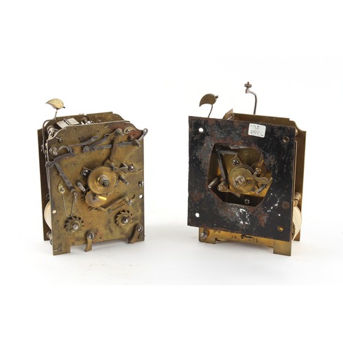 274 - The Henry & Tricia Byrom Collection - an 8-day five pillar fusee clock movement, circa 1820, with an... 