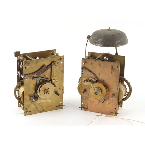 275 - The Henry & Tricia Byrom Collection - an 8-day five pillar longcase clock movement, circa 1750, with... 