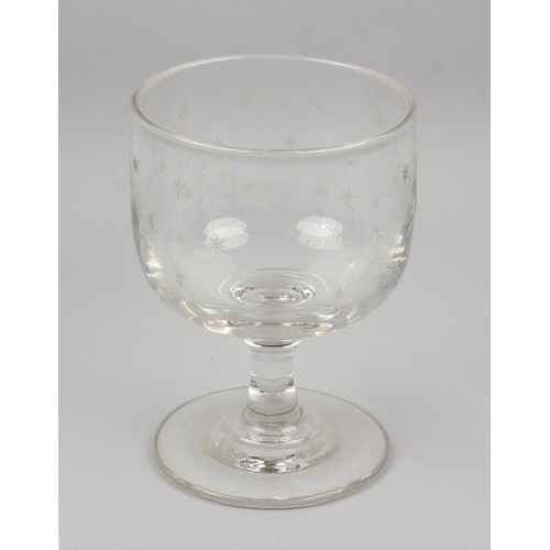 7 - Property of a gentleman - a quantity of assorted glassware including a set of six early 20th century... 