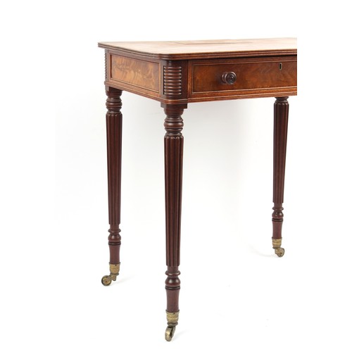 335 - Property of a gentleman - an early 19th century Regency period mahogany writing table, in the manner... 