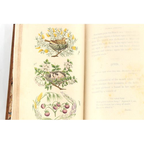 70 - Property of a lady - book - PHILLIPS, Henry - 'Floral Emblems' - London, printed for Saunders and Ot... 