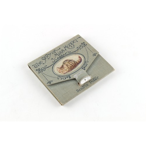 68 - Property of a lady - book - POTTER, Beatrix - 'The Story of Miss Moppet' - a concertina style wallet... 