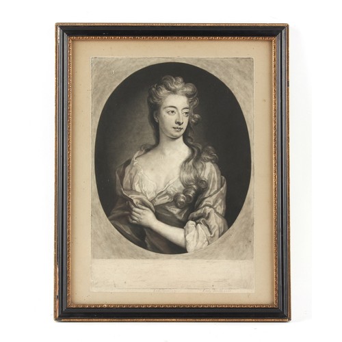 81 - Property of a gentleman - John Smith after Sir Godfrey Kneller - THE RT. HON.BLE LADY ELIZABETH CROM... 