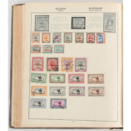 87 - Property of a lady - stamps - Worldwide - a sparsely filled Triumph album, including a few mint Chin... 