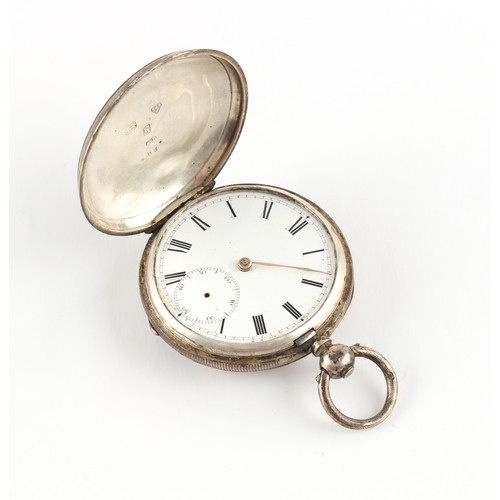 4 - Property of a deceased estate - three silver cased pocket watches including an octagonal example (3)... 