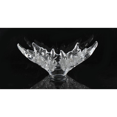 322 - Property of a lady - Lalique - a Lalique 'Champs-Elysees' pattern Grand bowl, signed etched 'Lalique... 