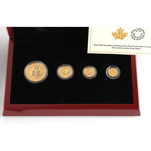 170 - Property of a deceased estate - a collection of gold coins - a Royal Canadian Mint 2016 Pure Gold Ma... 