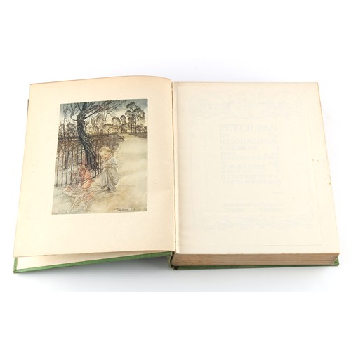 13 - Property of a lady - BARRIE, J.M. - Peter Pan in Kensington Gardens - illustrated by Arthur Rackham,... 