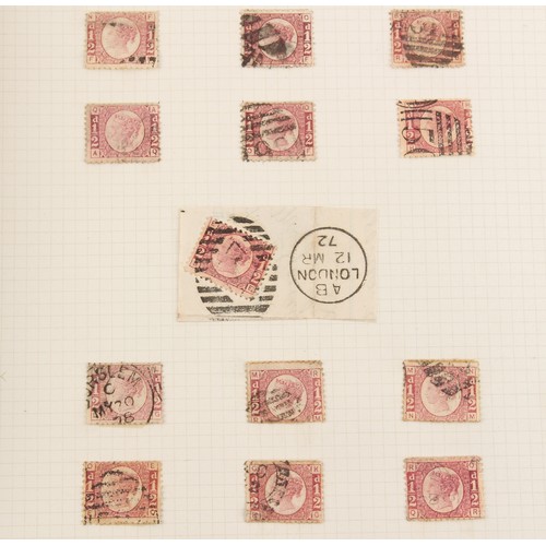 38 - Property of a lady - stamps - Great Britain: 1840-1911, a mainly used collection neatly presented in... 