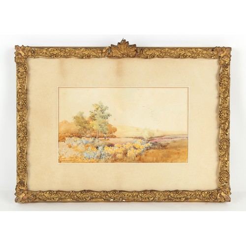 126 - Property of a lady - James Matthews (late 19th / early 20th century) - FIGURES IN A LANDSCAPE - wate... 