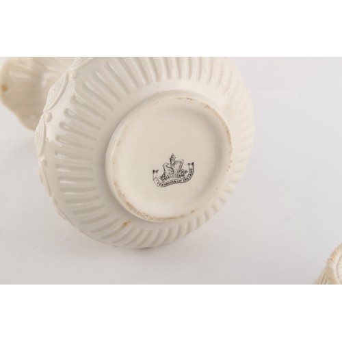 183 - Property of a lady - a late 19th / early 20th century Belleek ewer,  second black mark, 7ins. (17.8c... 