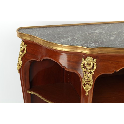 348 - Property of a lady - a good quality late 19th / early 20th century French Louis XV style ormolu moun... 