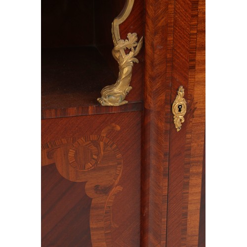 349 - Property of a lady - a good quality late 19th century French Louis XVI style ormolu mounted mahogany... 