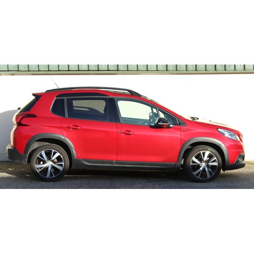 233 - Property of a deceased estate - car - Peugeot 2008 GT Line HDI 100, red, diesel, manual, registratio... 