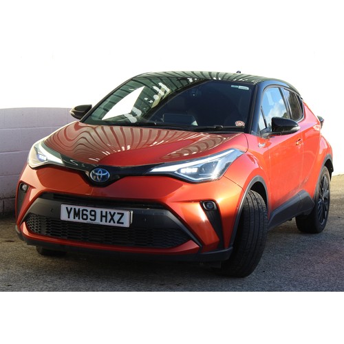 234 - Property of a deceased estate - car - Toyota C-HR Orange Edition HEV, orange, hybrid electric, autom... 