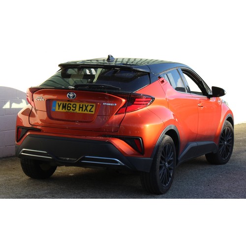 234 - Property of a deceased estate - car - Toyota C-HR Orange Edition HEV, orange, hybrid electric, autom... 