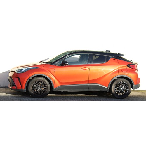 234 - Property of a deceased estate - car - Toyota C-HR Orange Edition HEV, orange, hybrid electric, autom... 