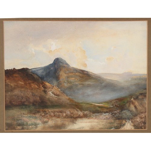 214 - Property of a gentleman - Allom (late 19th / early 20th century British) - A RIVER LANDSCAPE WITH AB... 