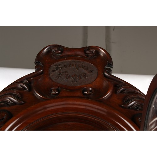 149 - Property of a gentleman - a fine Edwardian carved mahogany cased 8-day chiming longcase clock, by Wi... 