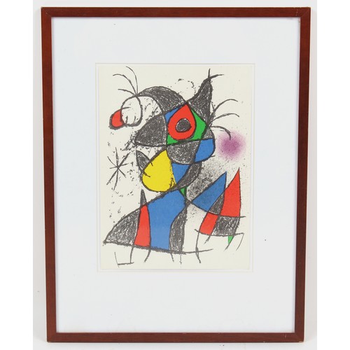 250 - Property of a gentleman - after Joan Miro (1893-1983) - UNTITLED COMPOSITION (1972) - original litho... 