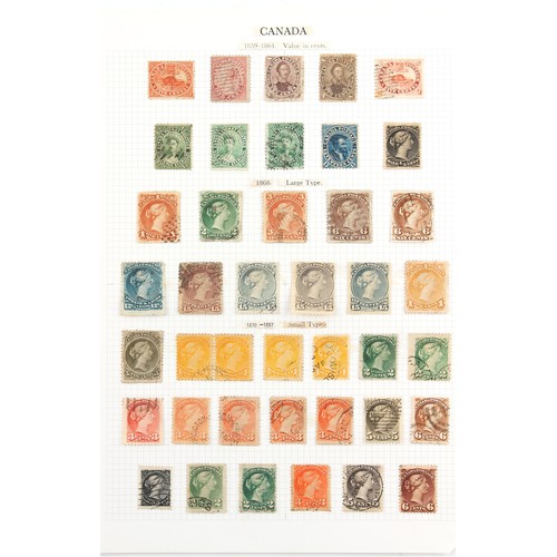 32 - Property of a deceased estate - stamps, philately, philatelic - Canada: 1859-1948  a collection on l... 